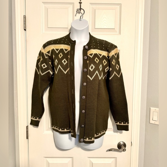 Excellent condition Vintage Jerslid cardigan, 100% virgin wool - Picture 1 of 9